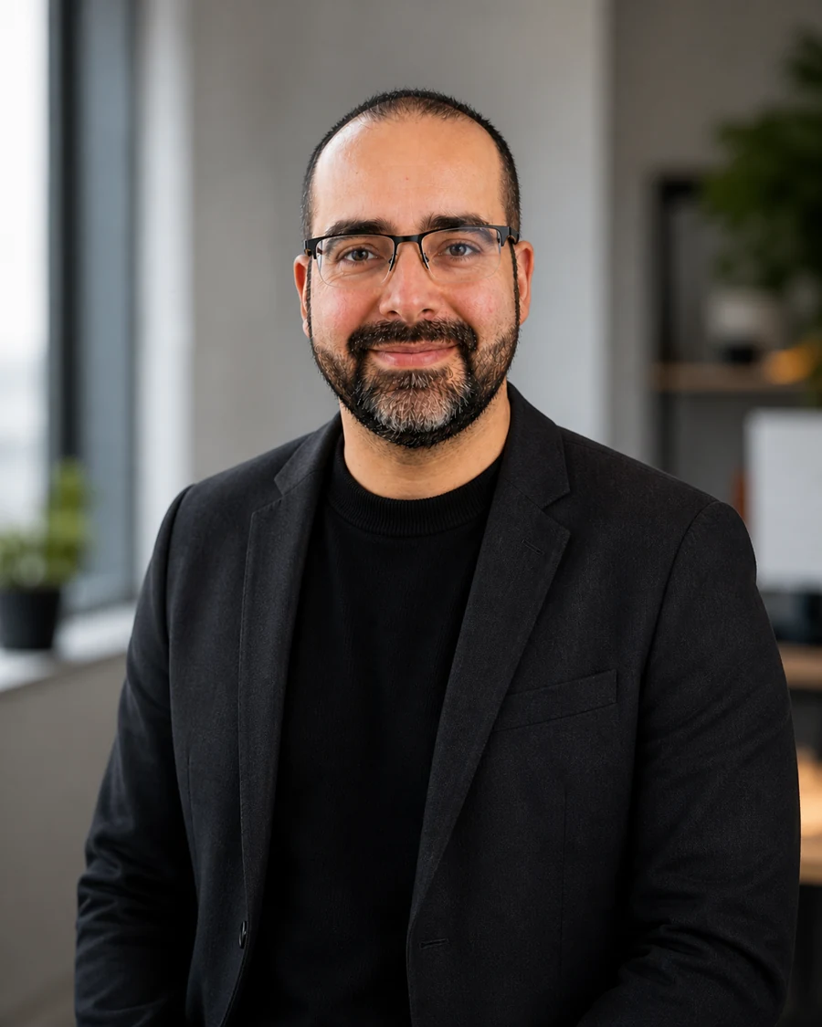 Professional portrait of Rafael Alba